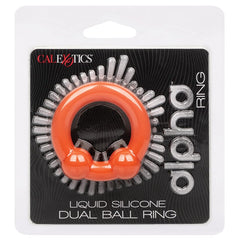 Alpha Liquid Silicone Dual Ball Ring Ball Ring Cal Exotics 