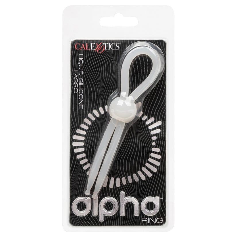 Alpha Liquid Silicone Lasso Cock Ring Cock Ring Cal Exotics