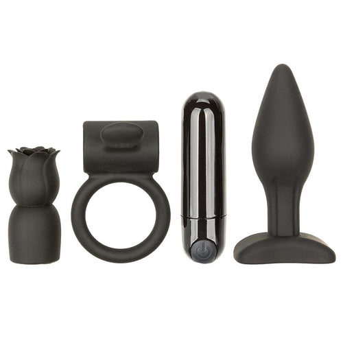 Pleasure Kits Allure Collection vibrator kit Cal Exotics Black