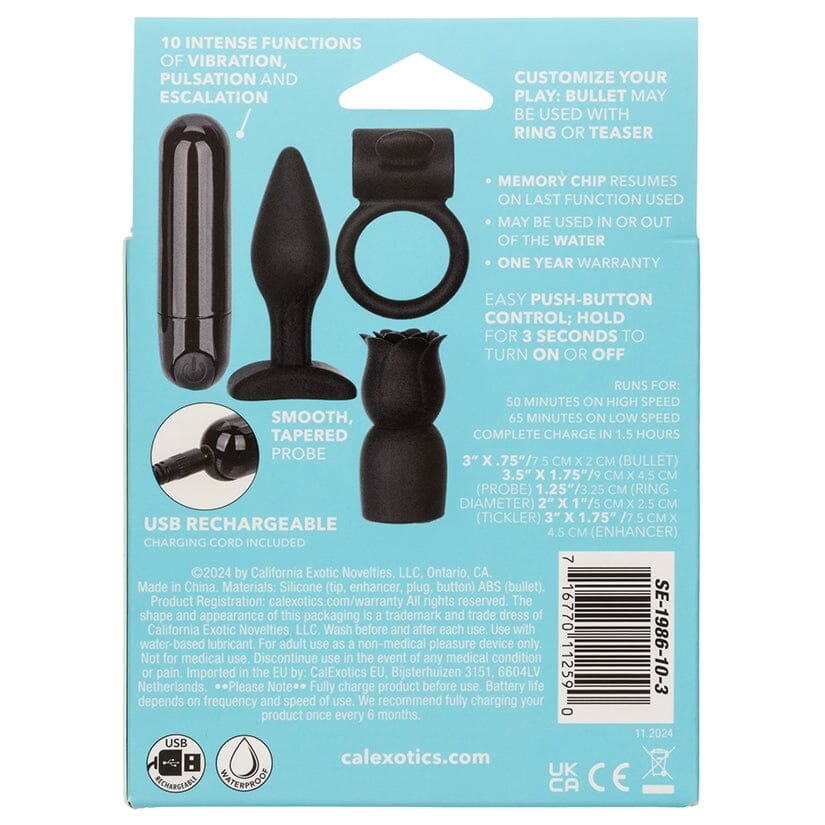 Pleasure Kits Allure Collection vibrator kit Cal Exotics