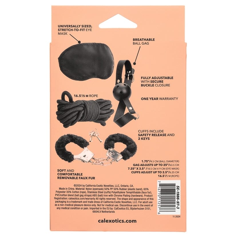 Pleasure Kits Explorer Collection Bondage Kit Cal Exotics