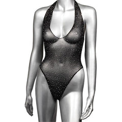Radiance Deep V Body Suit Lingerie Cal Exotics 