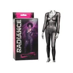 Radiance Crotchless Full Body Suit Lingerie Cal Exotics Size A 
