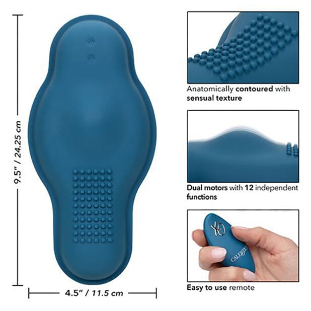 Dual Rider Remote Control Bump & Grind Vibrator Cal Exotics