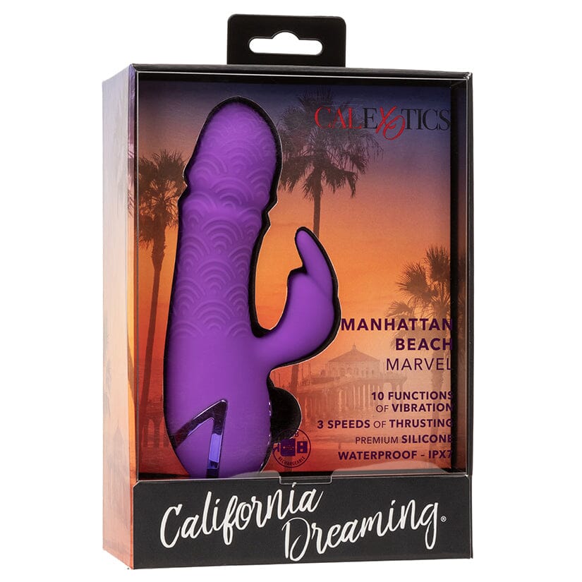 California Dreaming Manhattan Beach Marvel Rabbit Vibrator Cal Exotics