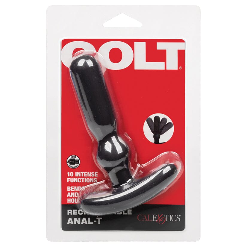 Colt Rechargeable Anal T Plug Butt Plug Cal Exotics