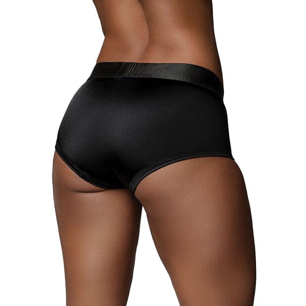 Vibrating Strap On Brief Harness Harness Ouch!