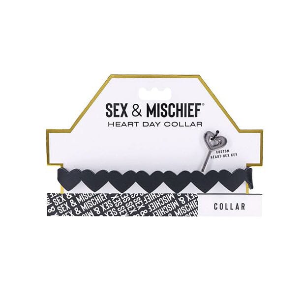 Sex & Mischief Heart Day Collar Collar Sportsheets