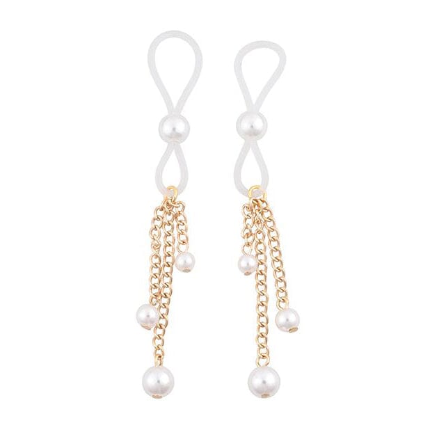 Sex & Mischief Pearl Nipple Ties