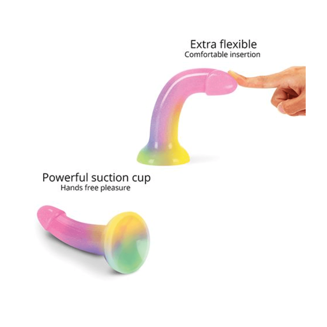 Dildolls Stargazer Gradient Rainbow Dildo Dildo Love to Love