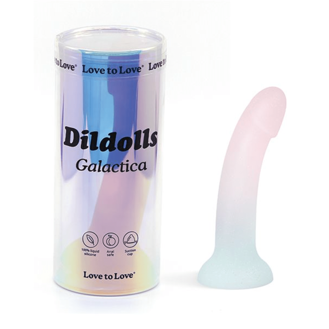 Dildolls Galactica Unicorn Glitter Dildo Dildo Love to Love