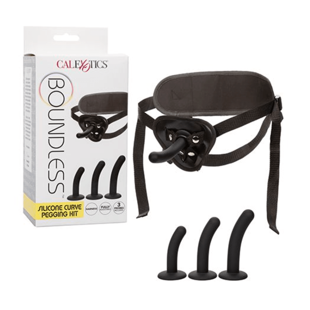 Boundless Silicone Curve Pegging Kit Harness Kit Cal Exotics