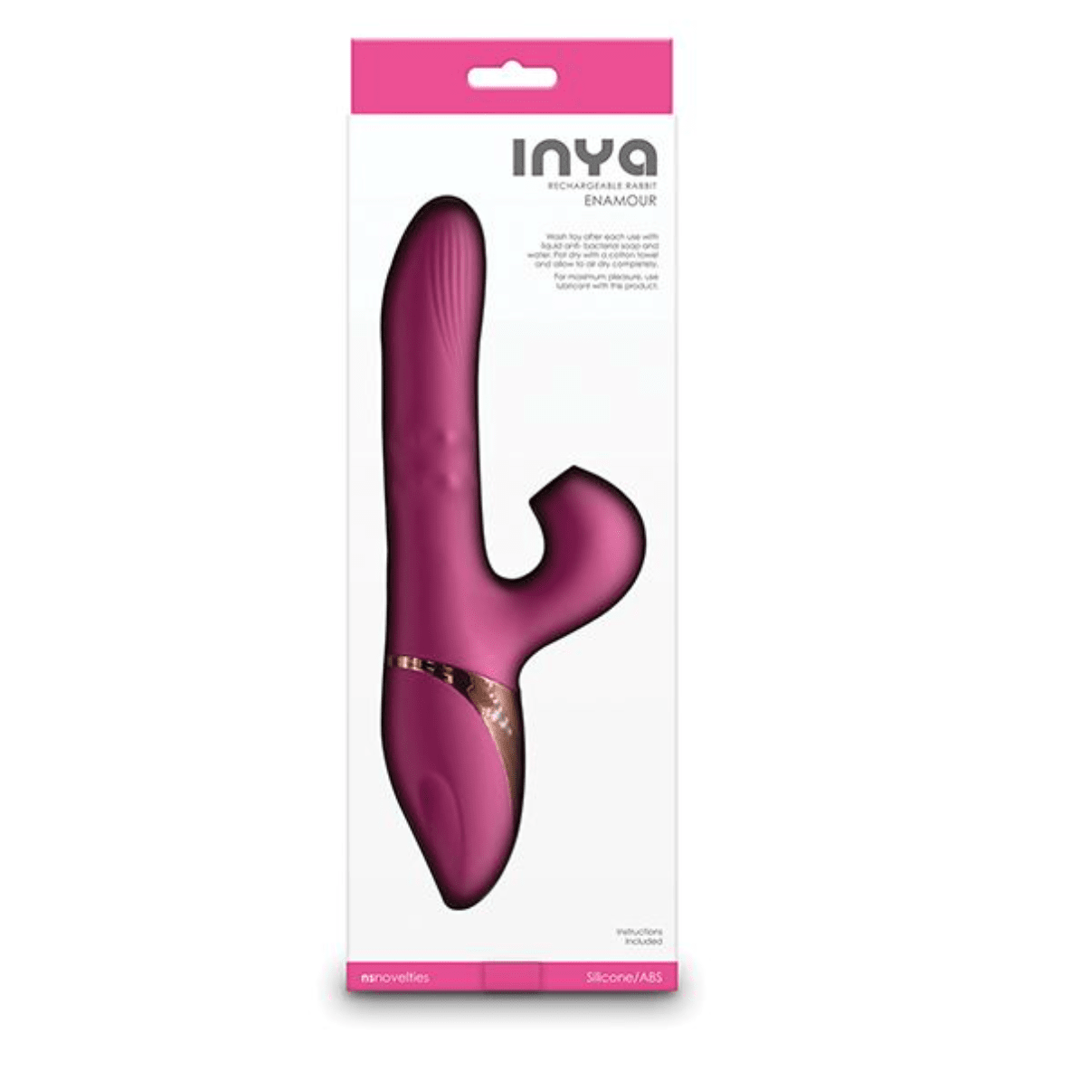 Inya Enamour Thrusting & Air Pulse Rabbit Vibrator NS Novelties