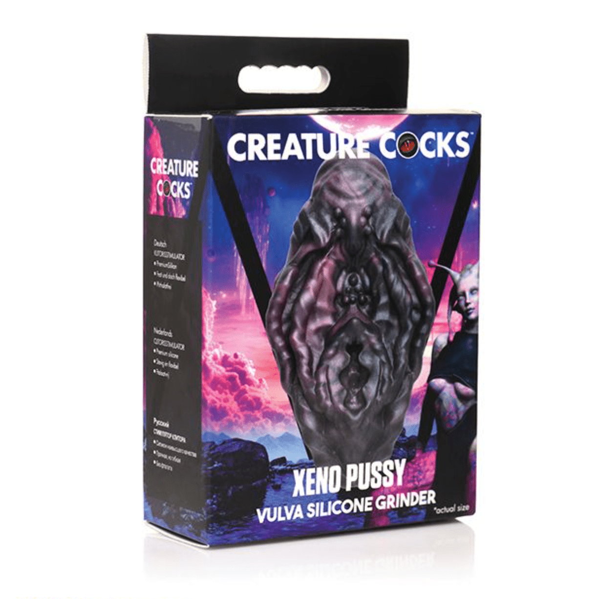 Xeno Vulva Silicone Grinder Grinding Toy Creature Cocks