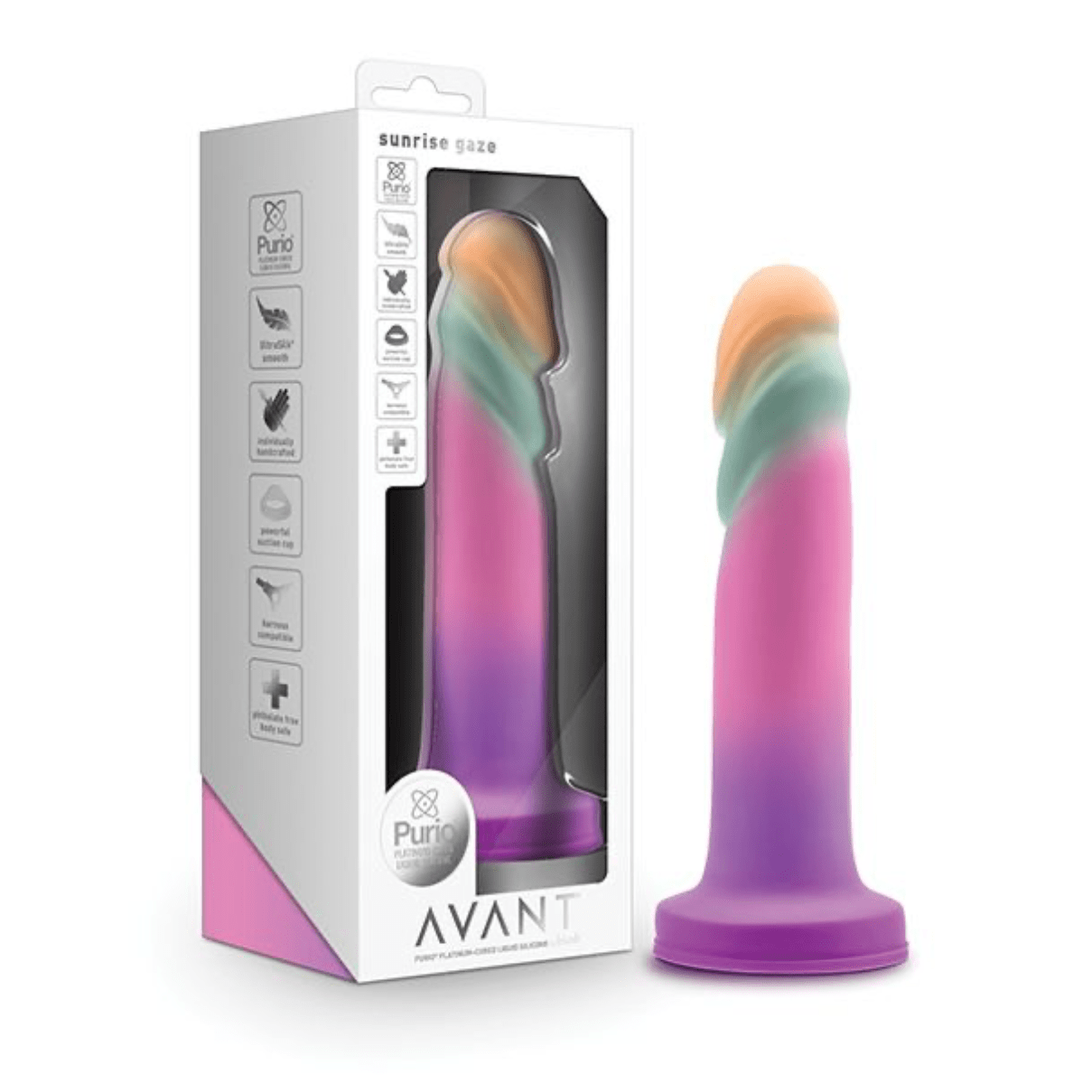 Avant Sunrise Gaze Silicone Dildo Dildo Blush