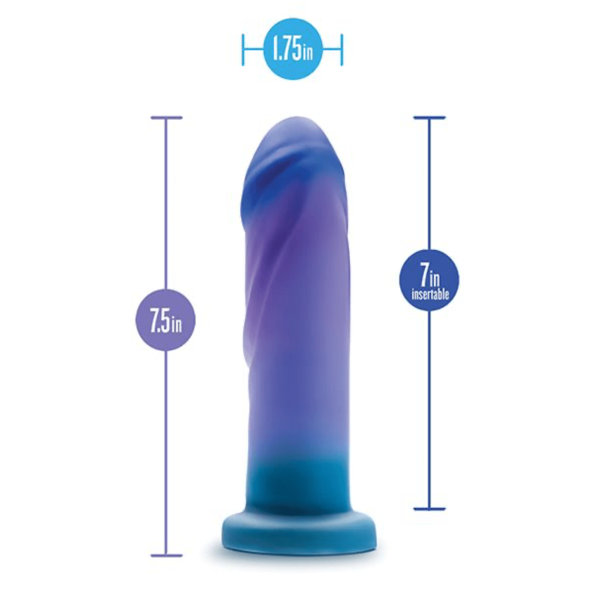 Avant Midnight Rendezvous Silicone Dildo Dildo Blush