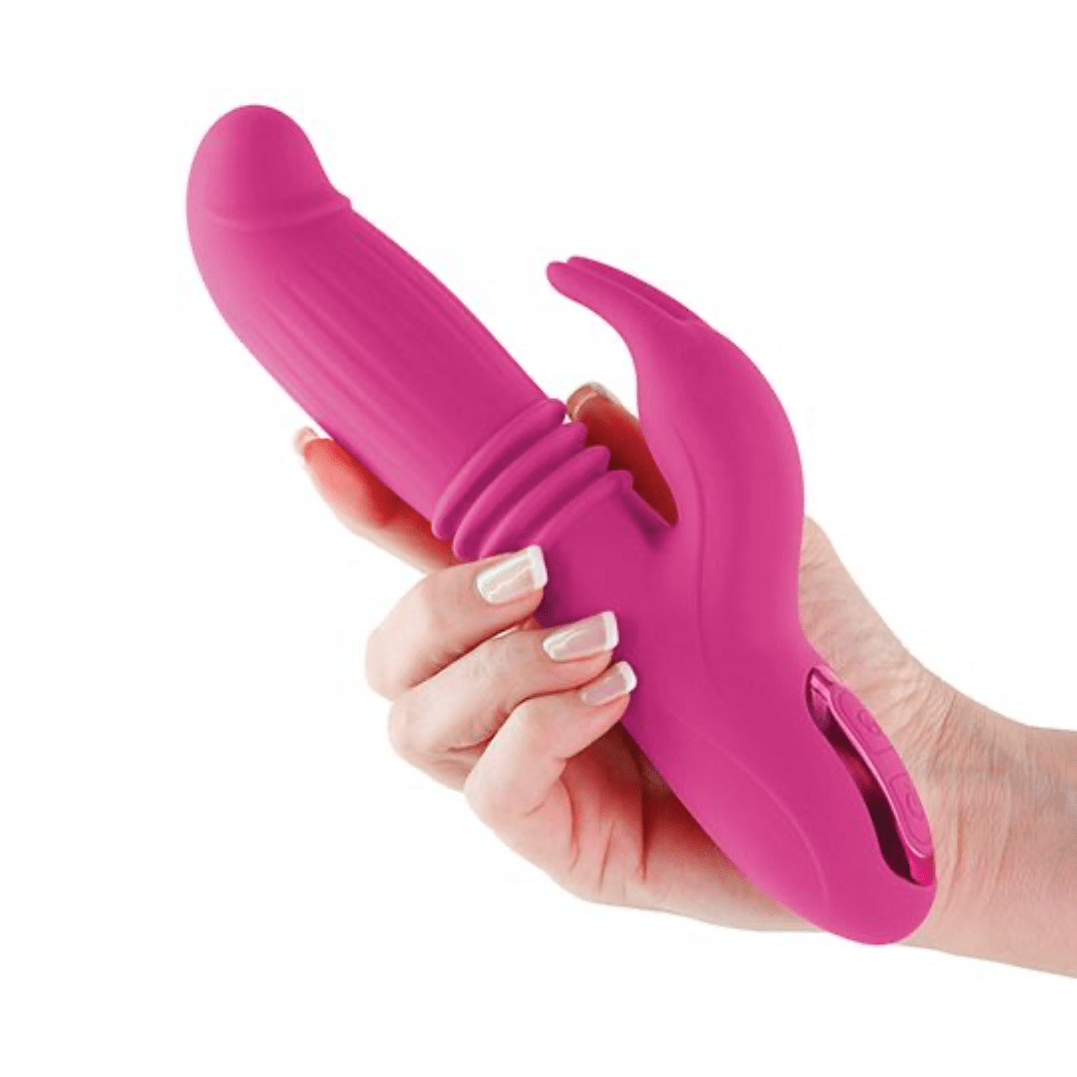 Inya Passion Throbbing and Thrusting Rabbit Vibrator NS Novelties