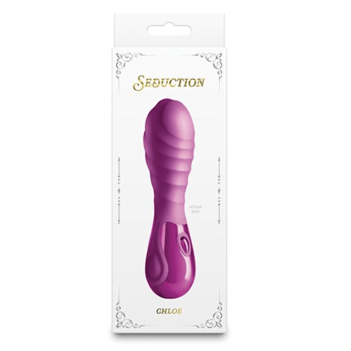Seduction Chloe Ribbed Vibrator Vibrator NS Novelties