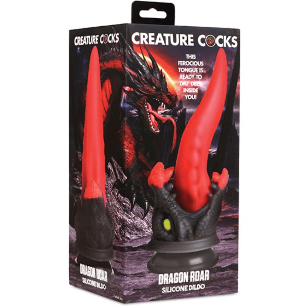 Dragon Roar Silicone Fantasy Dildo Dildo Creature Cocks