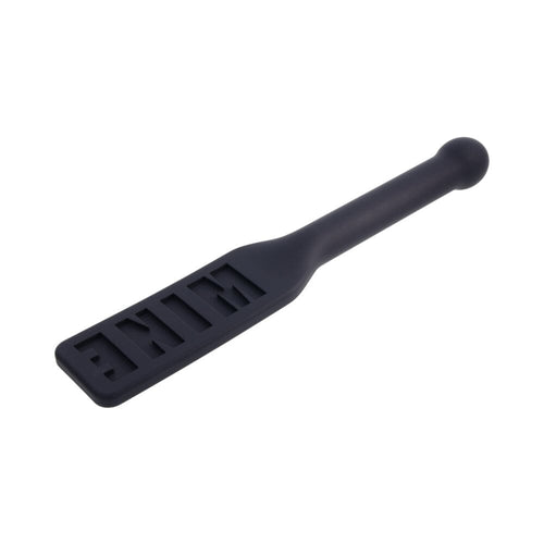"MINE" Silicone Paddle Paddle Sportsheets Black
