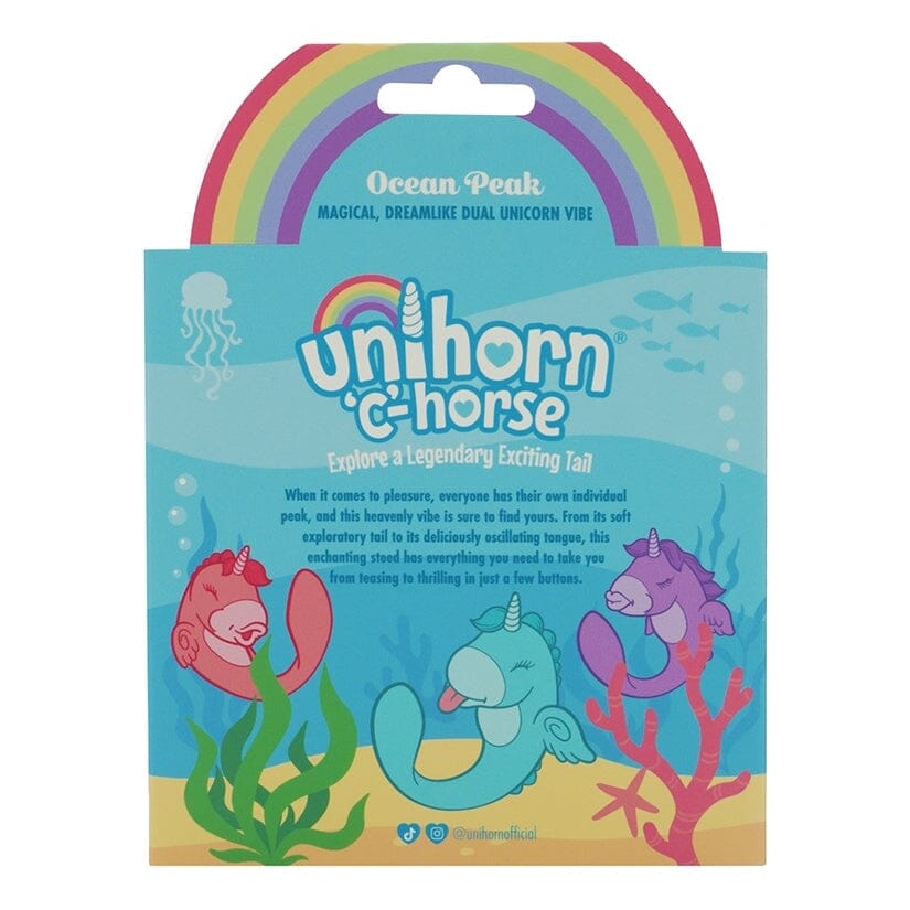 Unihorn C Horse Ocean Peak in Blue air pressure toy Creative Conceptions