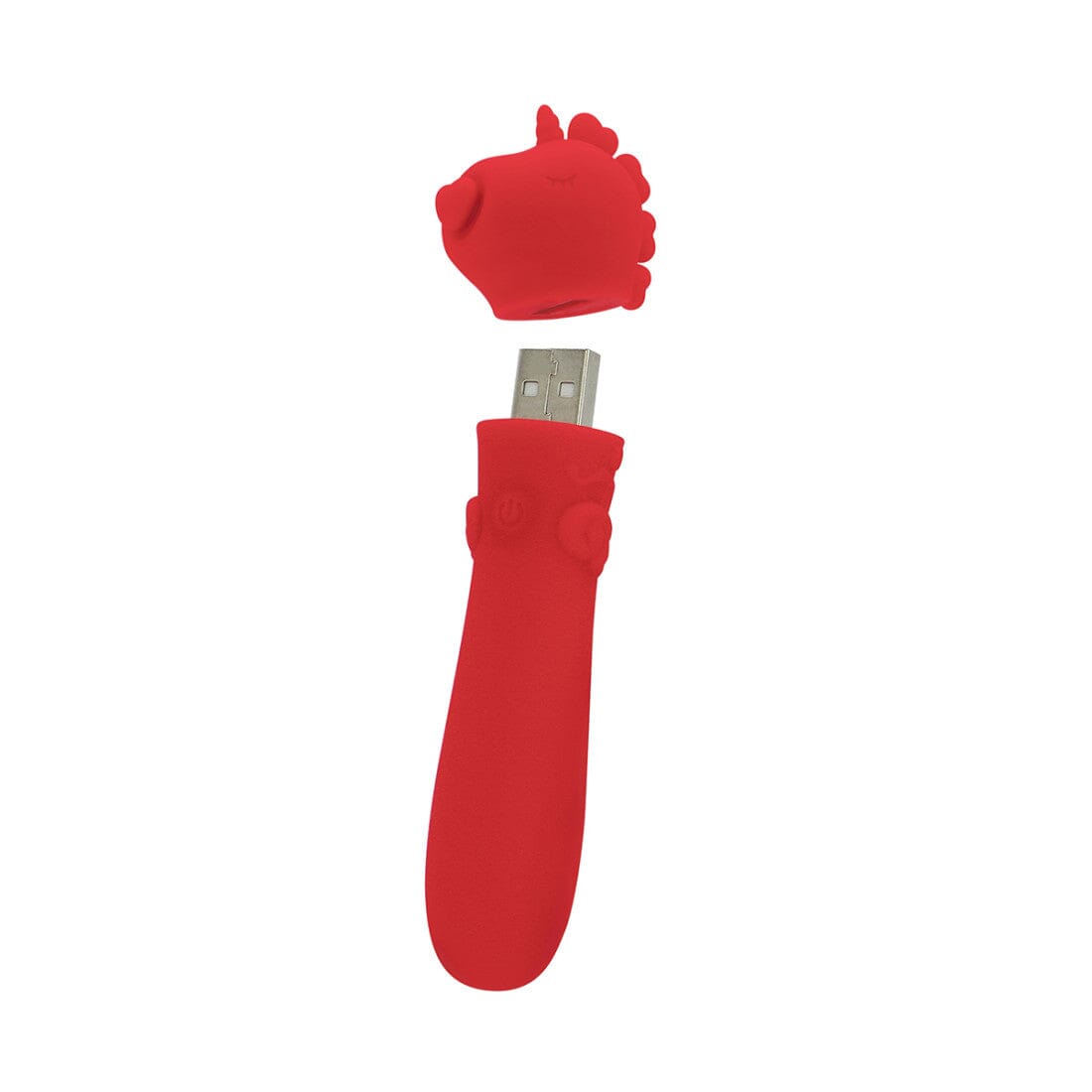 Unihorn Cupids Beau USB Bullet in Light Red Vibrator Creative Conceptions