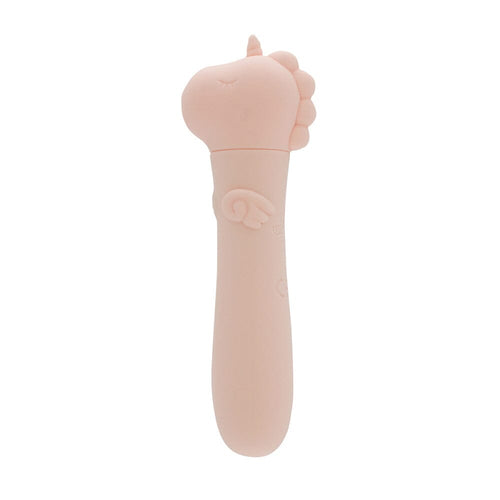 Unihorn Heart Throb USB Bullet in Pink/Peach Vibrator Creative Conceptions Pink