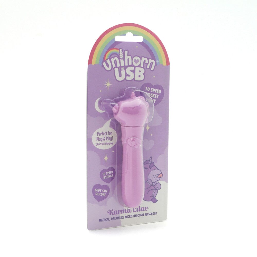 Unihorn Karma USB Bullet in Lilac Vibrator Creative Conceptions