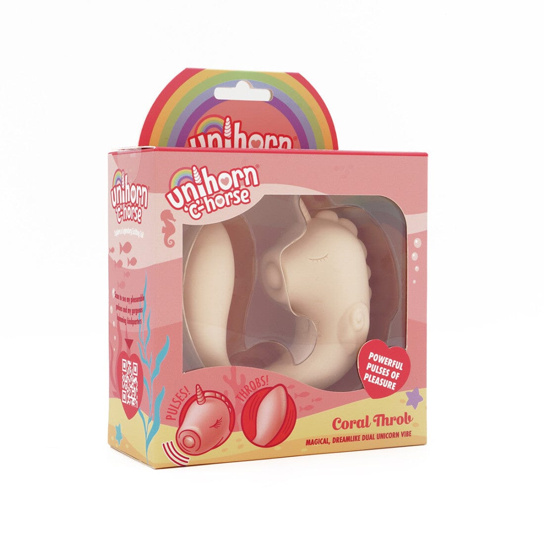 Unihorn C Horse Coral Throb in Pink/Peach