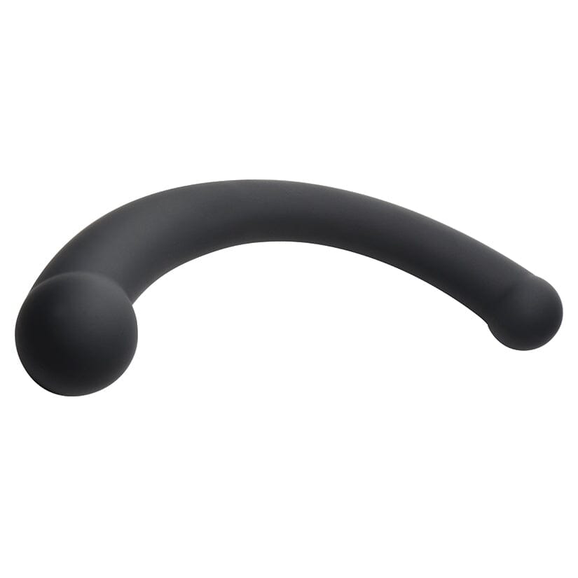 Vibra-Crescent Vibrating Silicone Dual Ended Dildo