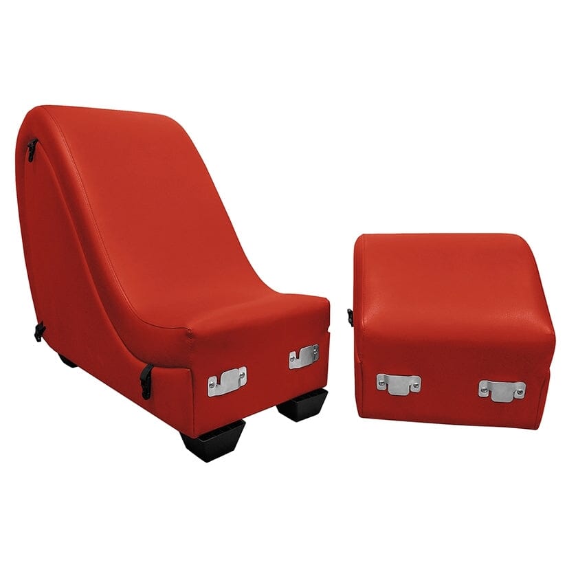 Kinky Couch Detachable Sex Chaise Lounge Sex Furniture XR Brands Red