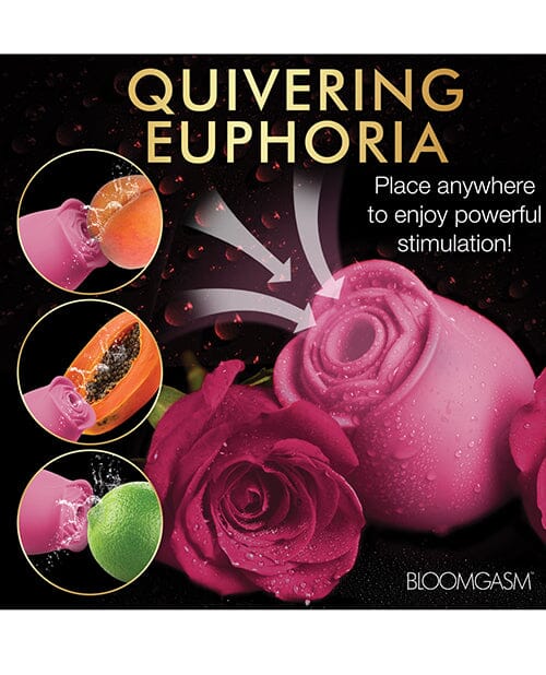 Bloomgasm The Perfect Rose Clitoral Stimulator Vibrator XR Brands