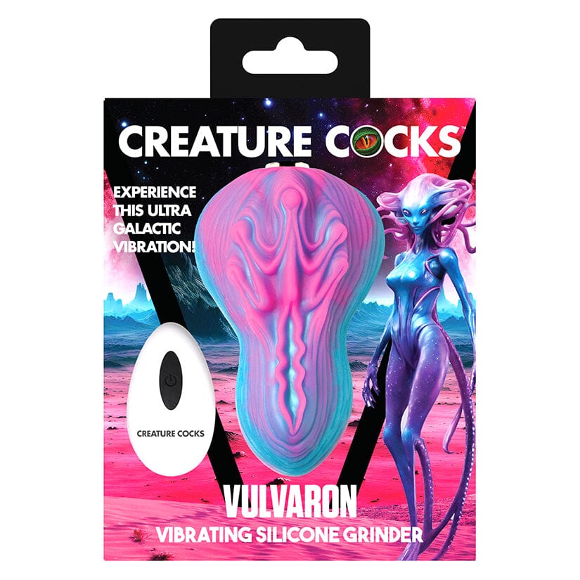 Creature Cocks Vulvaron Vibrating Silicone Grinder Grinding Toy XR Brands
