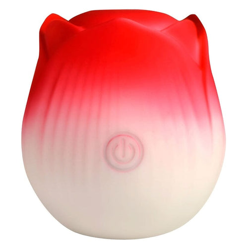 Bloomgasm Pulsing Petals Throbbing Rose Stimulator Vibrator XR Brands