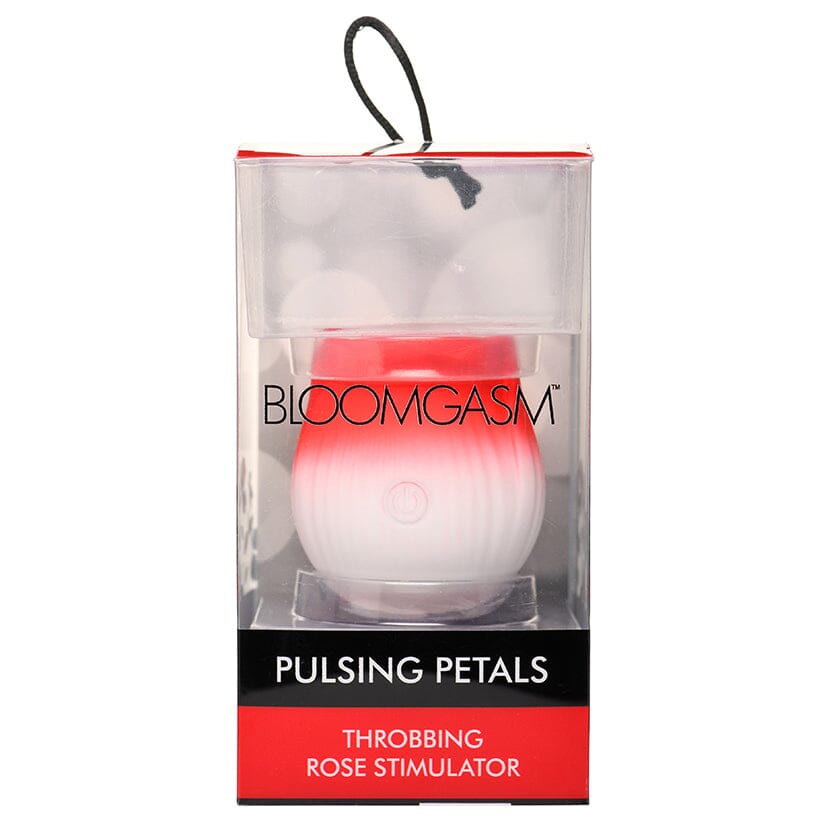 Bloomgasm Pulsing Petals Throbbing Rose Stimulator Vibrator XR Brands
