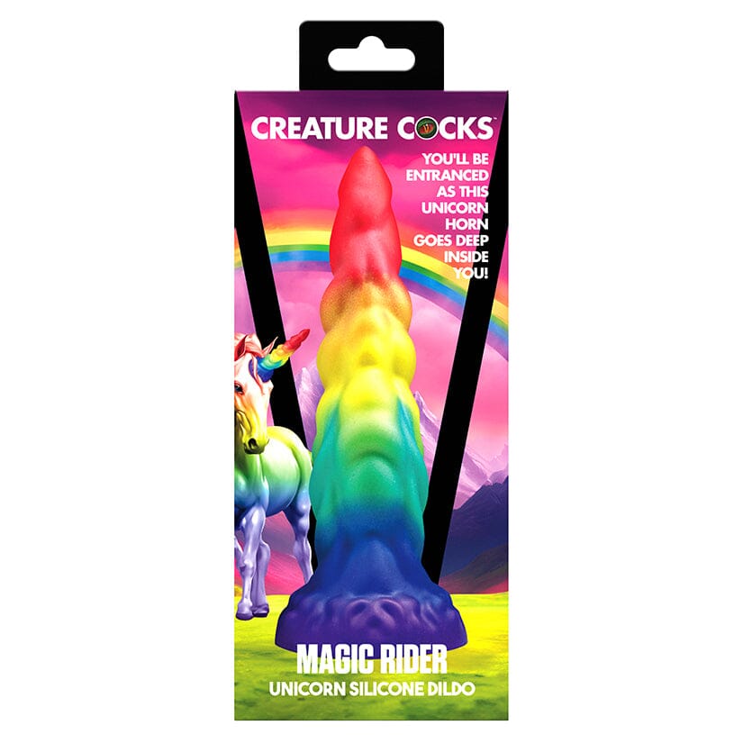 Creature Cocks Magic Rider Unicorn Silicone Dildo Dildo XR Brands