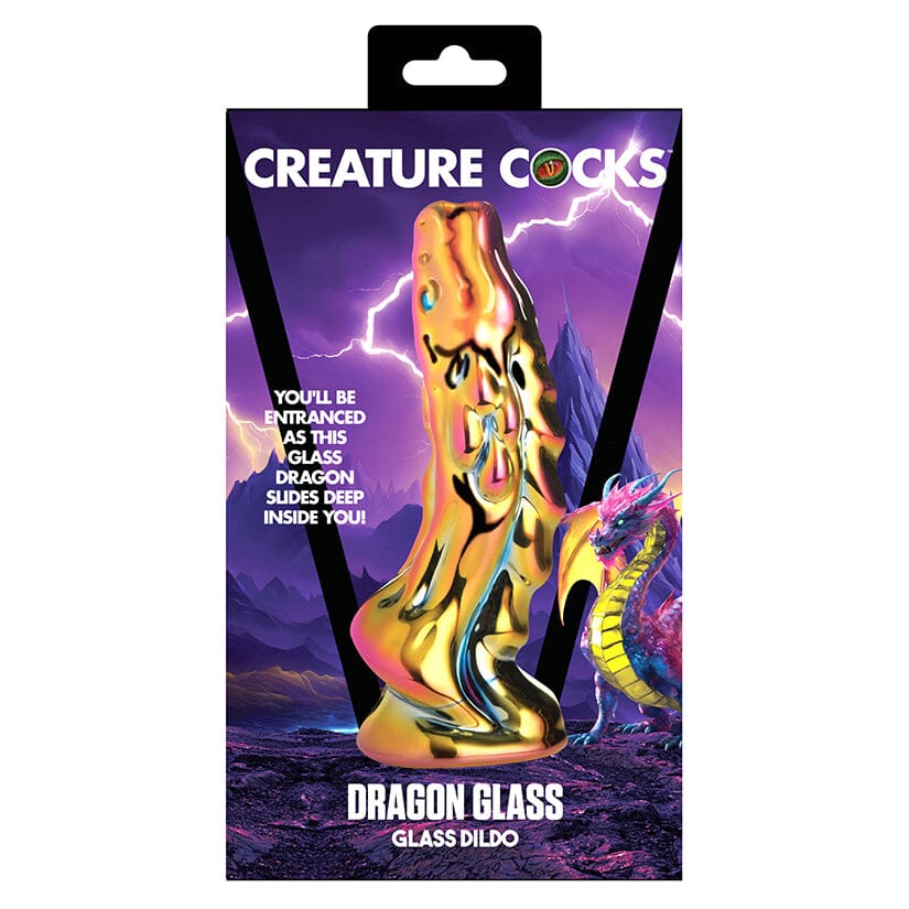 Creature Cocks Dragon Glass Dildo Dildo Wild Flower