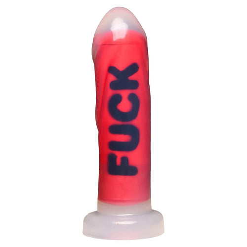 Master Series Fuck Silicone Dildo Dildo XR Brands Red