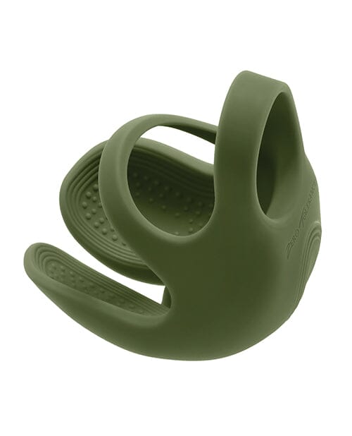 Zero Tolerance Nutty Buddy Cock & Ball Vibrator - Green Ball Ring Evolved Green