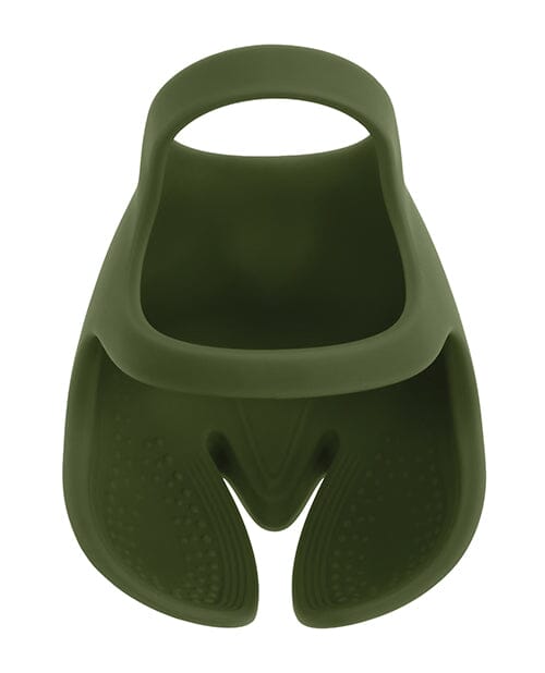 Zero Tolerance Nutty Buddy Cock & Ball Vibrator - Green Ball Ring Evolved