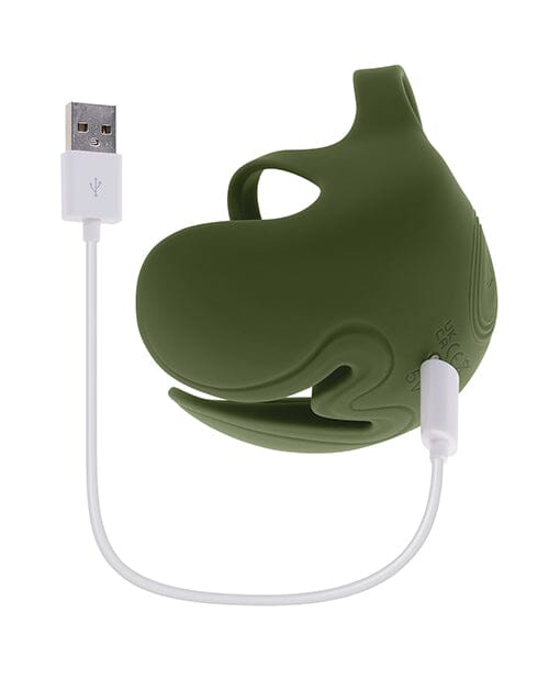 Zero Tolerance Nutty Buddy Cock & Ball Vibrator - Green Ball Ring Evolved