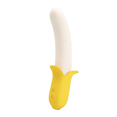Rechargeable Gyrating & Thrusting Silicone Studs Dildo