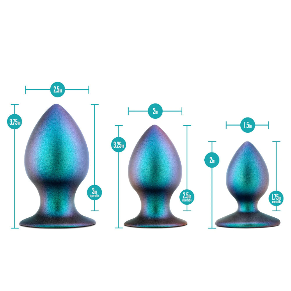 Anal Adventures Matrix Metaverse Plug Kit butt toy kit Blush