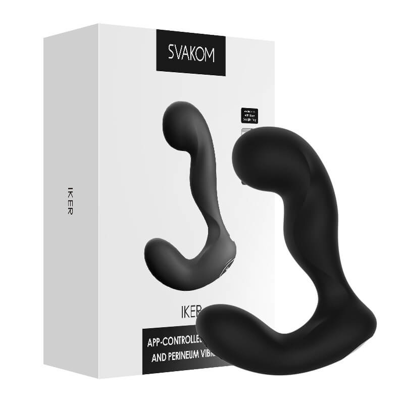 Iker App-Controlled Prostate & Perineum Vibrator Butt Plug Svakom