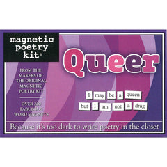 Queer Magnetic Poetry Kit Magnets Magnetic Poetry 