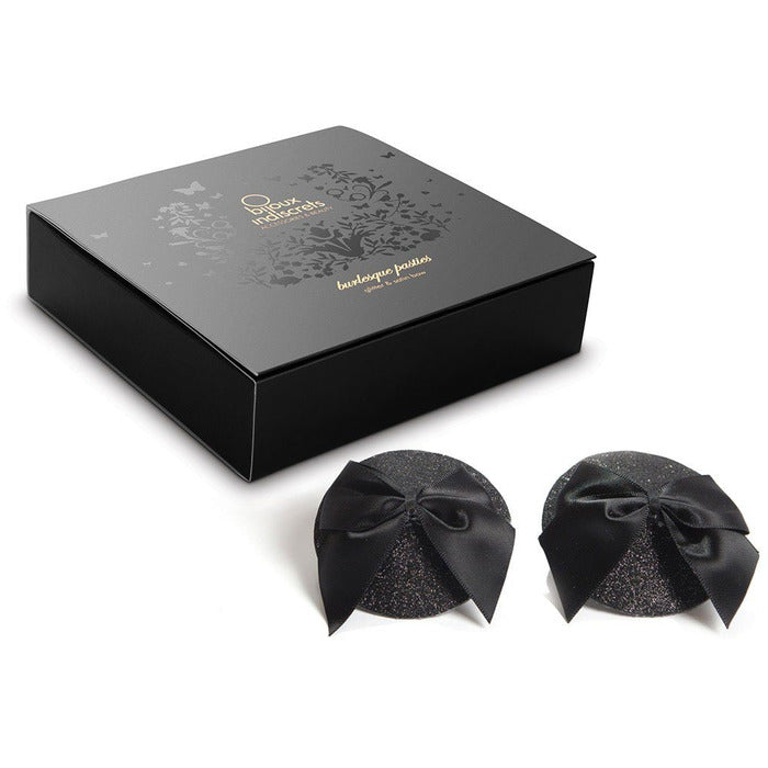 Burlesque Glitter Bow Pasties Pasties Bijoux