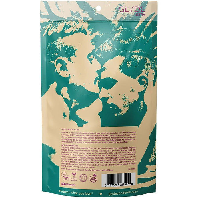 Ultra Natural Condoms 36pk Condom Glyde