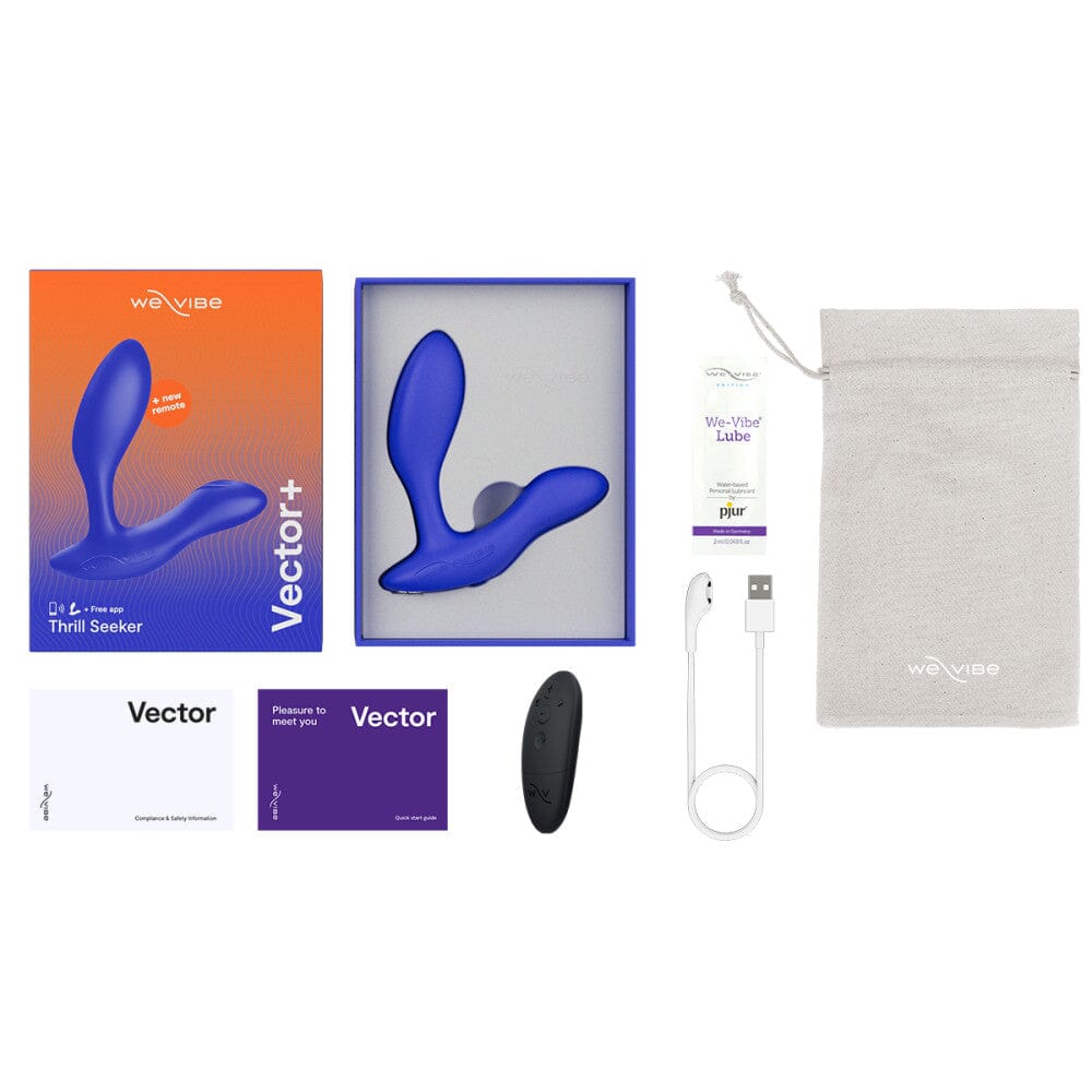 Vector+ Prostate Vibrator Prostate Toy We-Vibe