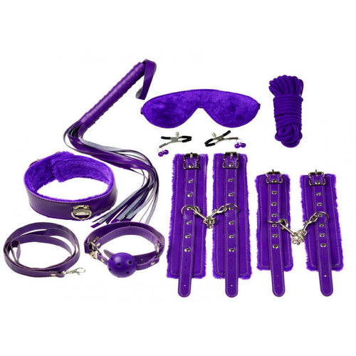 Everything Bondage Kit Bondage Kit Plesur Company Purple