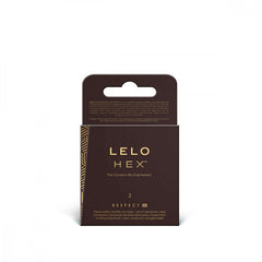 Hex Respect XL Condoms Condom Lelo 3 Pack 